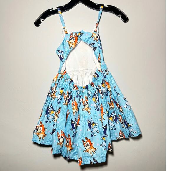 Spoiled & Flashy Bluey and Bingo Cartoon Dress 6T-7T - Picture 2 of 9